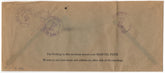 US Iowa, Waverly 466, 632 and 718 on Fancy Cancel Cover, Oval Divided by Geometric Shapes
